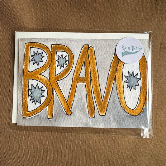 'Bravo' Greeting Card